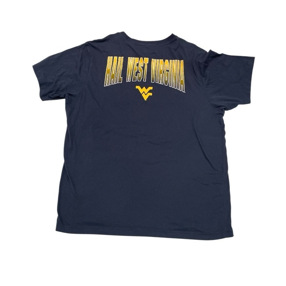 COLOSSEUM Navy West Virginia Mountaineers Men's Shirt SIZE XXL - Picture 3 of 4